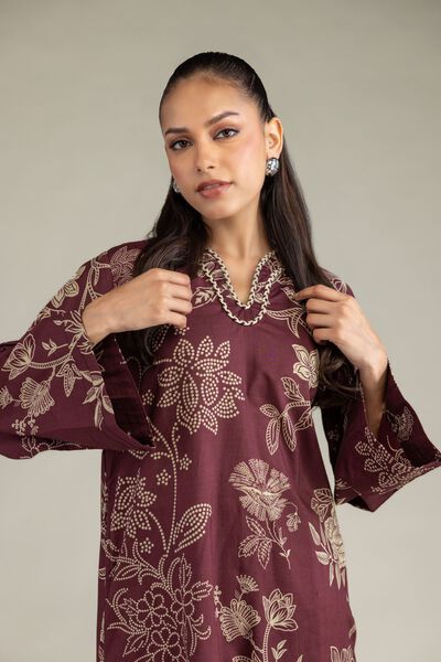 Printed | Cambric | Cambric Floral Kurta | GBP 30.00
