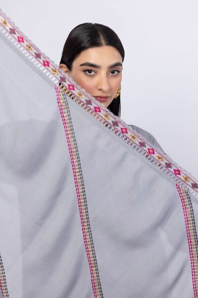 Embroidered | Light Thai Silk | Dupatta | GBP 30.00