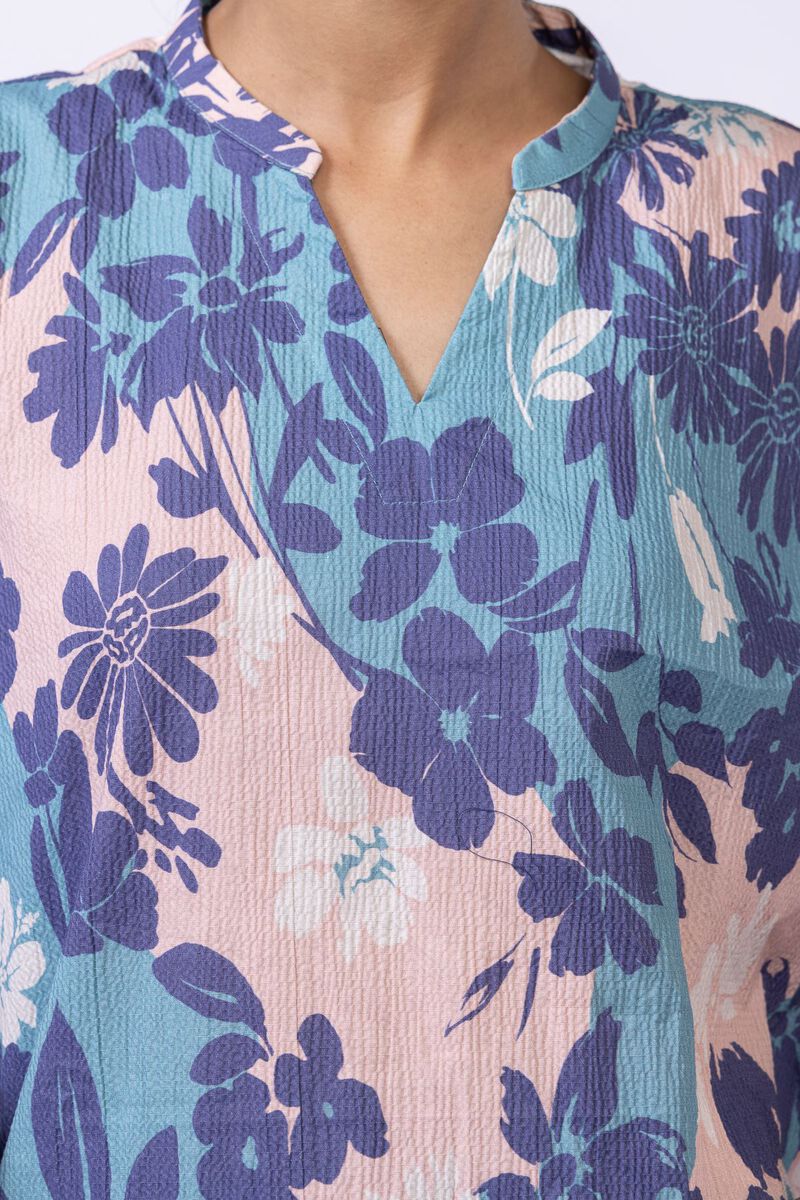 Printed | Ripple Crinkle | Kurta | GBP 10.00