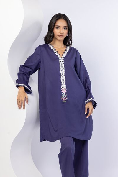 Embroidered | Cambric | Kurta | GBP 20.00
