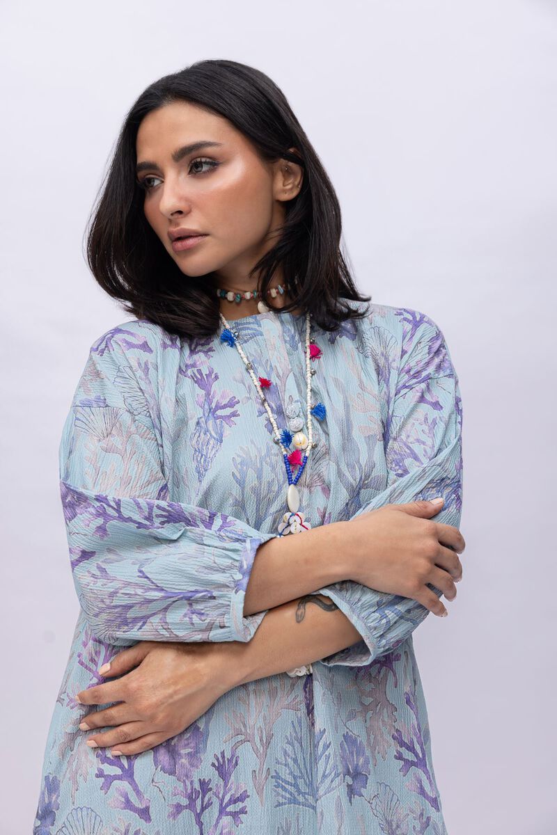 Printed | Ripple Crinkle | Kurta | GBP 10.00