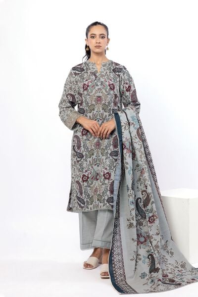 Embroidered | Light Khaddar | Fabrics 3 Piece | GBP 15.00