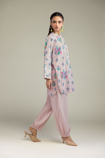 Printed | Cambric | Solid Pink Pants | GBP 15.00