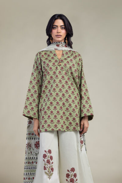 Printed | Cambric | Floral Short Kurta | GBP 30.00