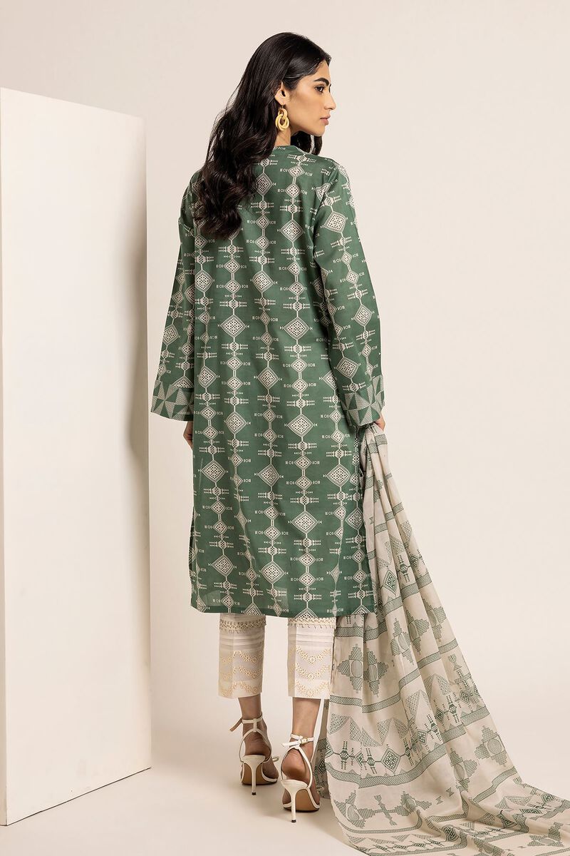 Printed Lawn | Top Dupatta | Fabrics 2 Piece | null