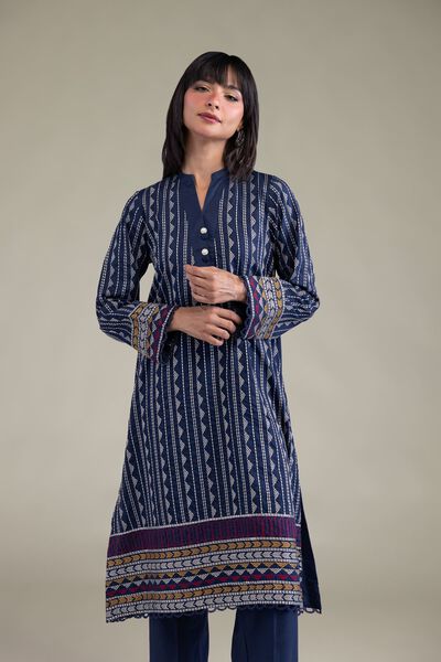 Embroidered | Cambric | Cambric Longline Kurta | GBP 15.00