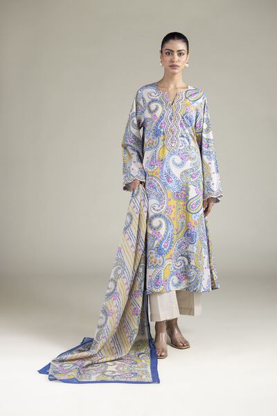 Embroidered | Lawn | Fabrics 3 Piece | GBP 30.00