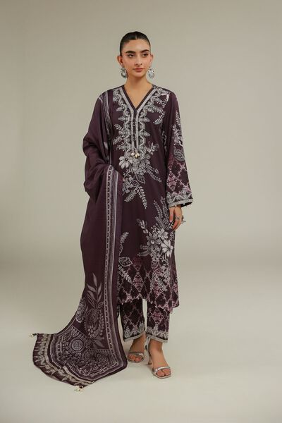 Embroidered | Polyester Silk | Floral All-Season Dupatta | GBP 30.00