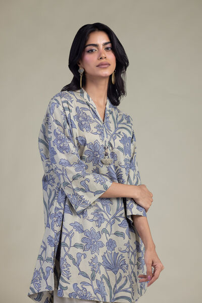 Printed | Cambric | Printed Cambric Kurta | GBP 30.00
