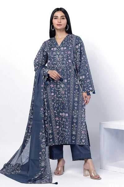 Printed | Lawn | Tailored 3 Piece | GBP 25.00