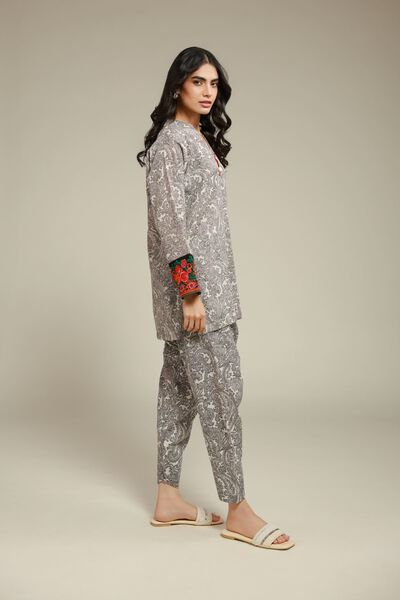 Printed | Textured Cotton | Shalwar | GBP 12.00