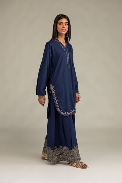 Embroidered | Cotton Dobby | Cotton Dobby Pants | GBP 35.00