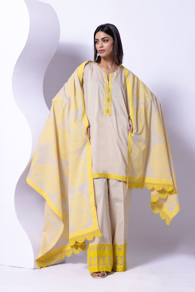 Embroidered | Slub lawn | Dupatta | GBP 10.00