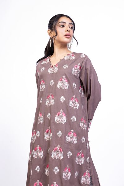 Embroidered | Heavy Textured Cotton | Kurta | GBP 15.00