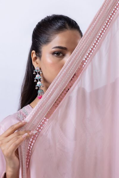 Dyed | Light Thai Silk | Dupatta | GBP 25.00