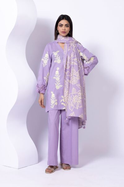 Embroidered | Crosshatch Poplin | Kurta | GBP 15.00