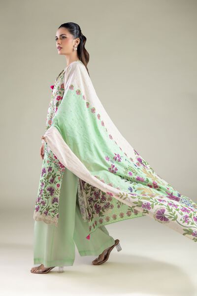 Embroidered | Messuri | Floral Tailored 3-piece | GBP 55.00