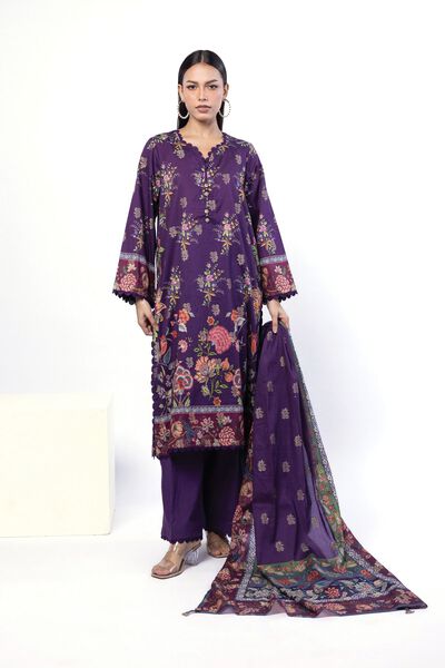 Printed | Jacquard | Fabrics 3 Piece | GBP 35.00