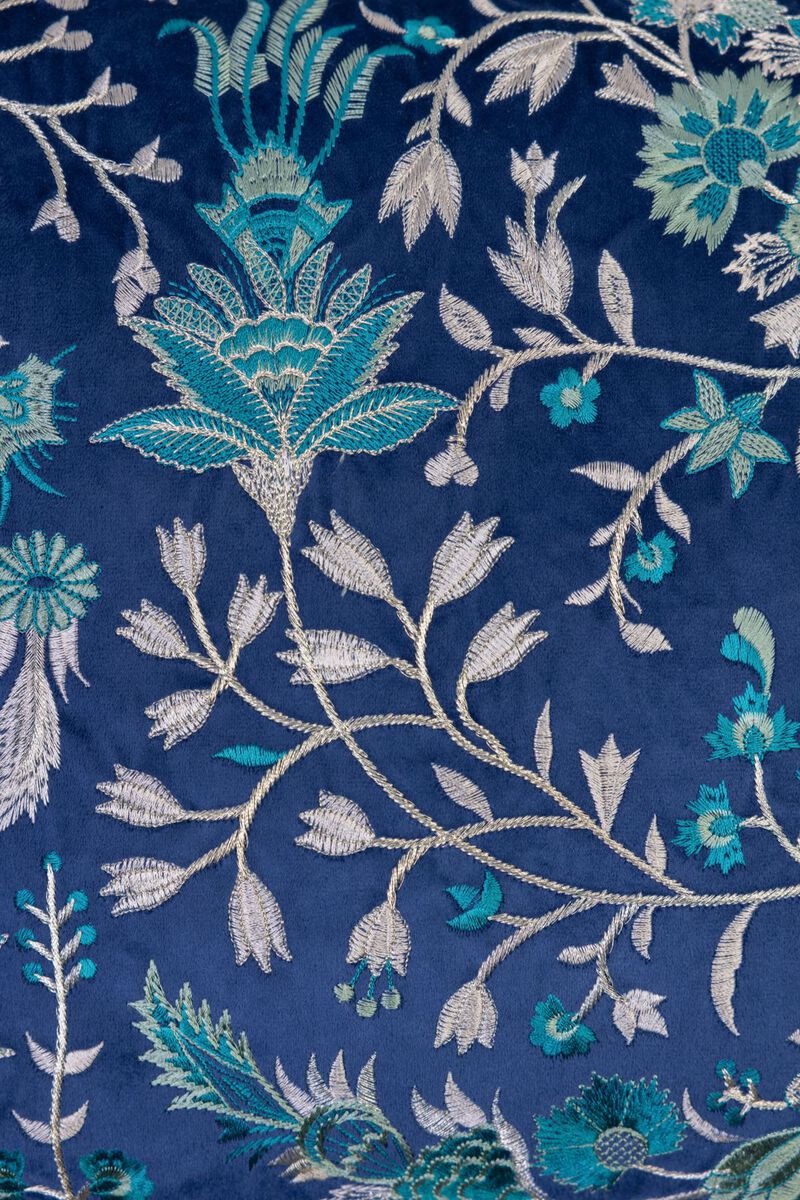 Velvet | Embroidered | Cushion Cover | null