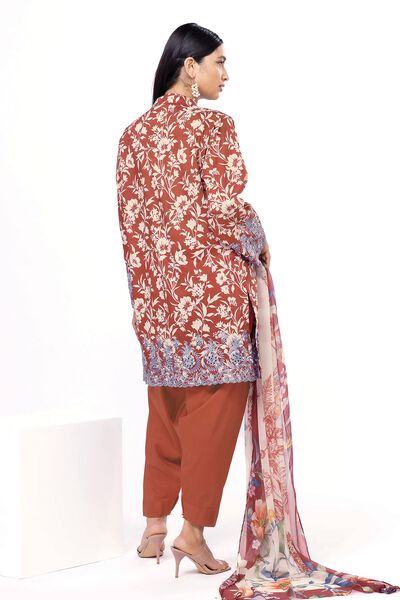 Embroidered | Cambric | Fabrics 3 Piece | GBP 25.00