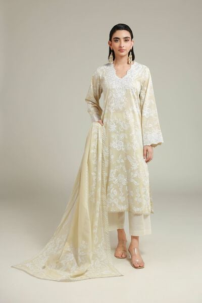 Embroidered | Lawn | Fabrics 3 Piece | GBP 40.00