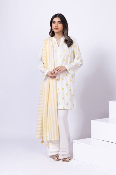 Embroidered | Cambric | Kurta | GBP 12.50
