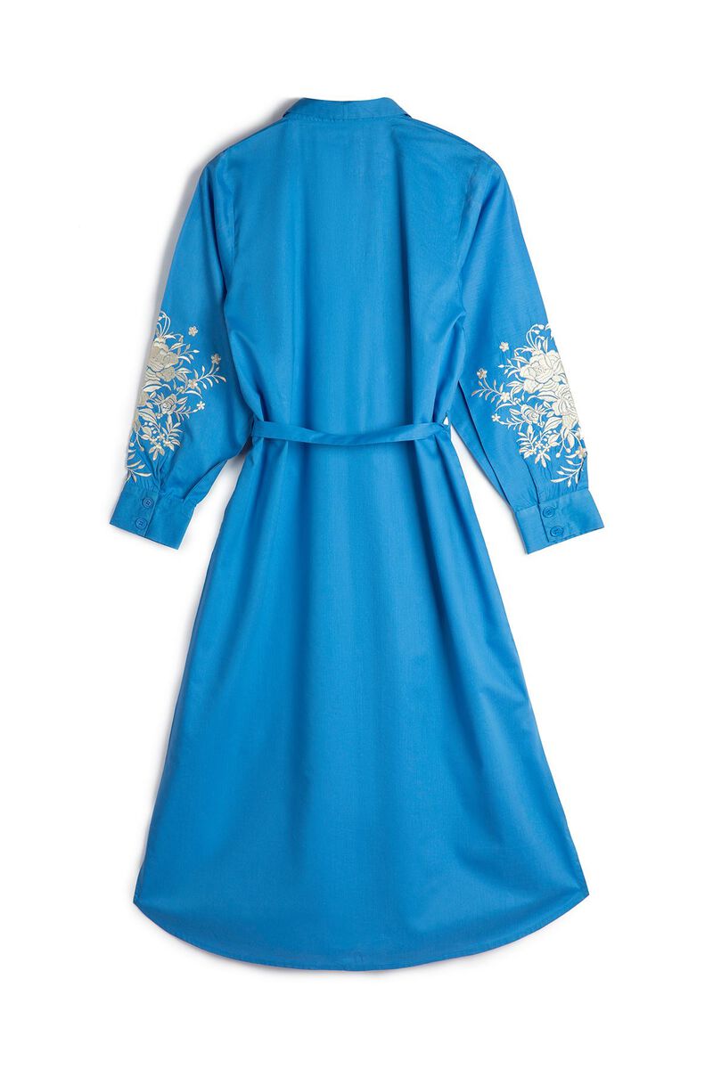 Embroidered | Cotton Viscose | Maxi Dress | null