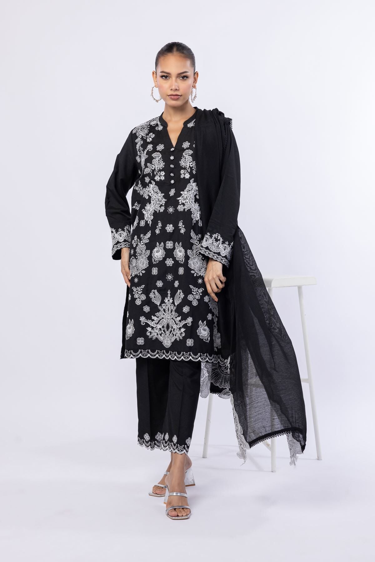Buy Kurta | 0.0 N/A | 25-09-9S1-01TA-VG_MULTI | Khaadi United Kingdom