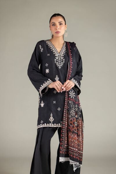 Embroidered | Broshia | Fabrics 3 Piece | GBP 45.00