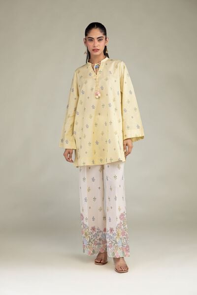 Printed | Cotton Viscose | Floral Cotton Pants | GBP 20.00