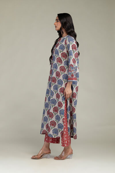 Printed | Cambric | Red Cambric Pants | GBP 25.00