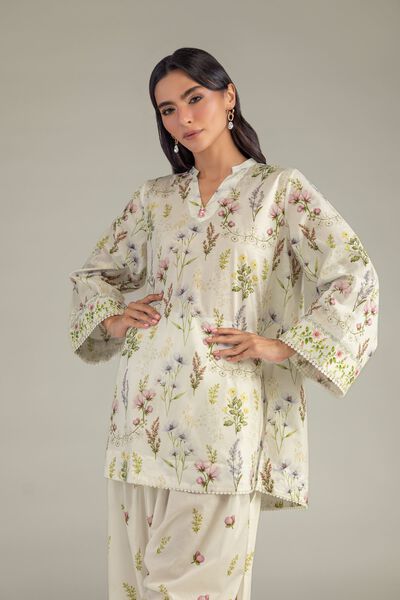Printed | Cambric | Printed Cambric Kurta | GBP 30.00