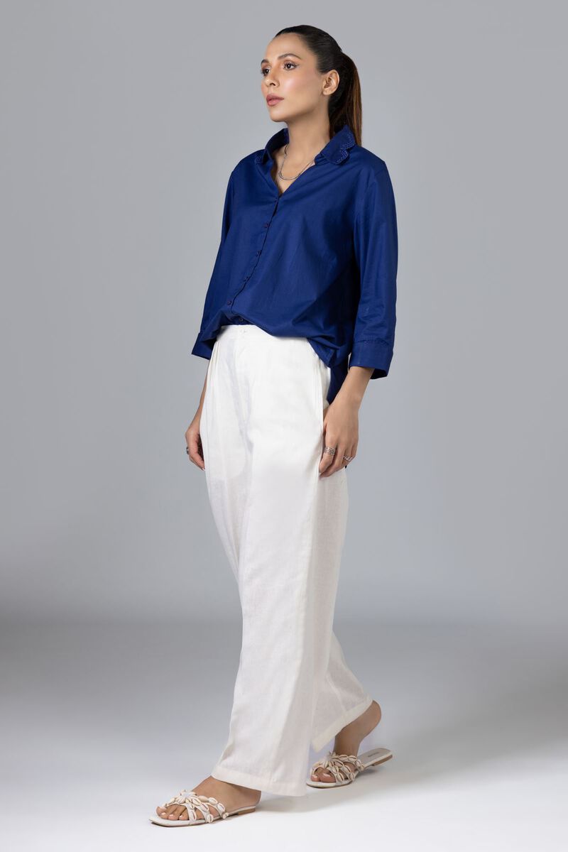 Dyed | Linen Cotton | Trousers | null