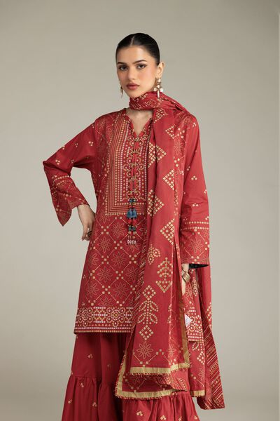 Embroidered | Cambric | 3 Piece Co-ord Set | GBP 135.00