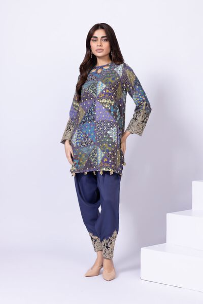 Embroidered | Viscose Oak Silk | Shalwar | GBP 7.50