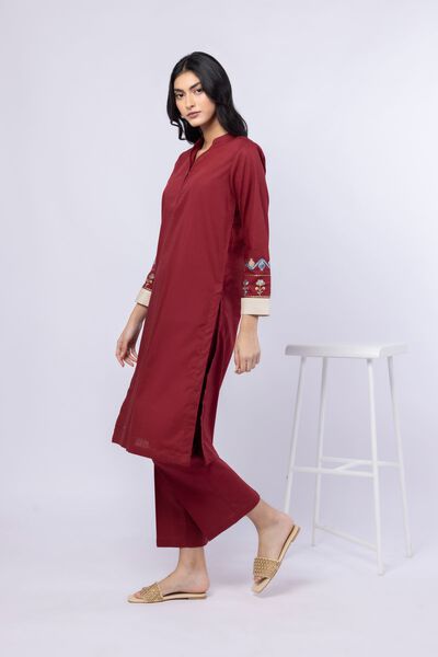 Dyed | Crosshatch Poplin | Pants | GBP 12.00