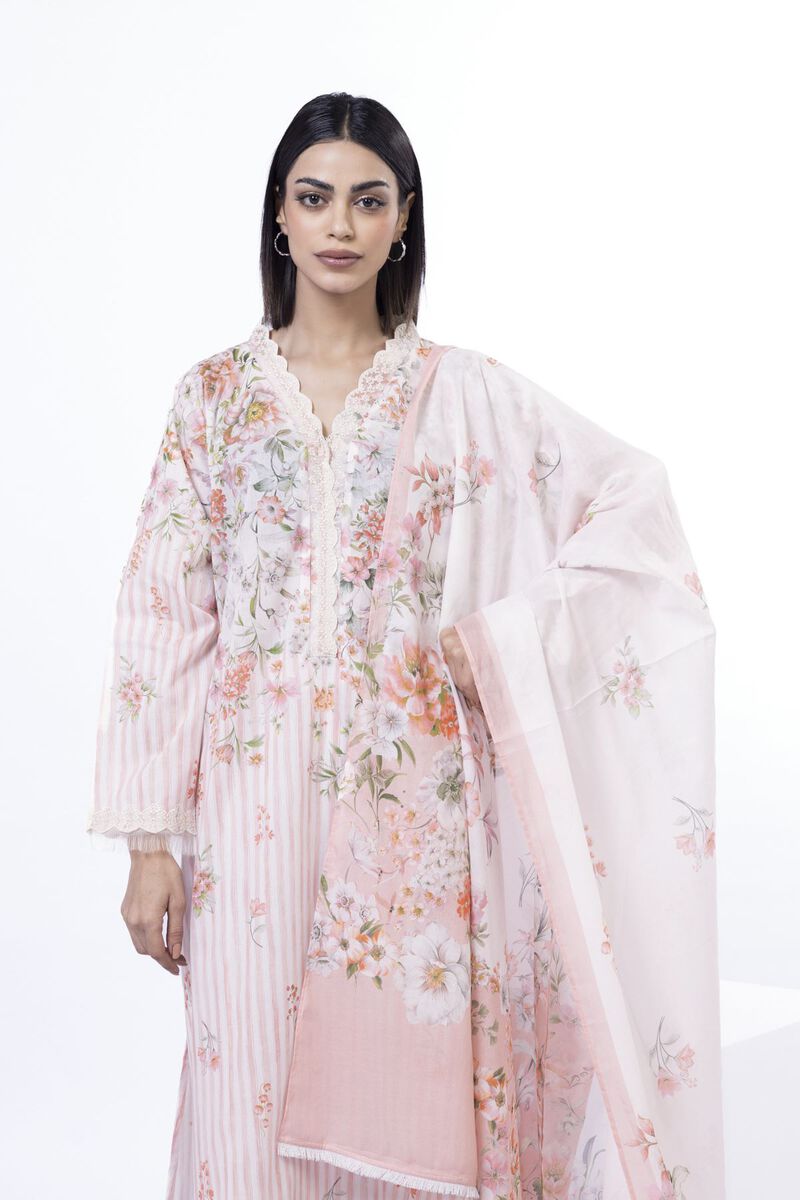 Embroidered | Lawn | Fabrics 3 Piece | null