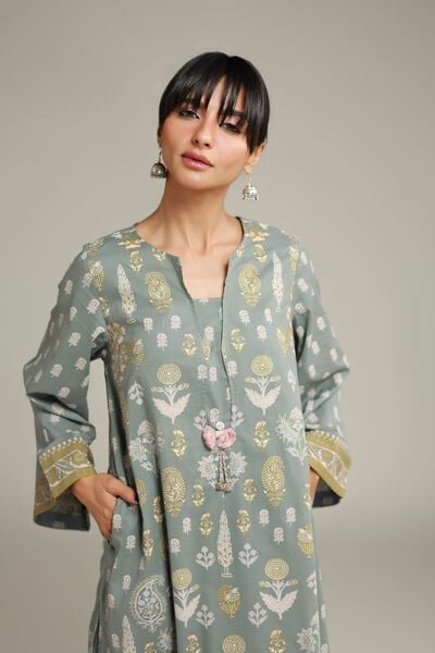 Printed | Cambric | Kurta | GBP 25.00