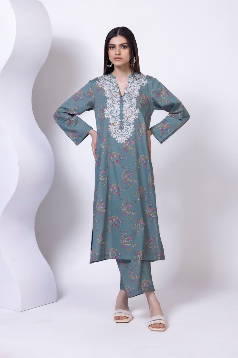 Embroidered | Cambric | Kurta | GBP 12.50