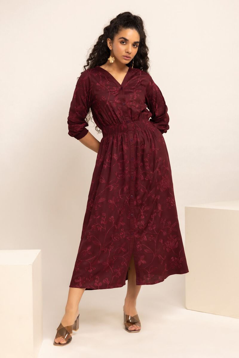  | Maxi Dress | Embroidered | null