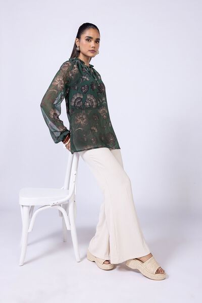 Dyed | Heavy Georgette | Trousers | GBP 4.50