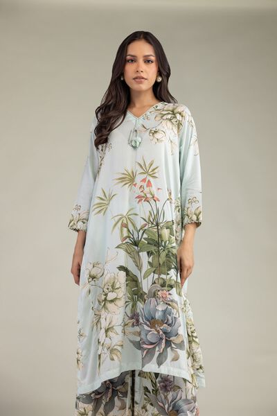Printed | Viscose | Long Floral Kurta | GBP 15.00