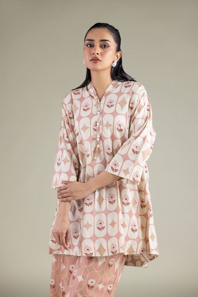 Printed | Cambric | Printed Cambric Kurta | GBP 12.50
