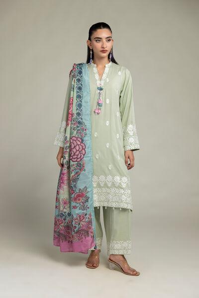 Embroidered | Raw Silk | Floral Silk Kurta | GBP 55.00