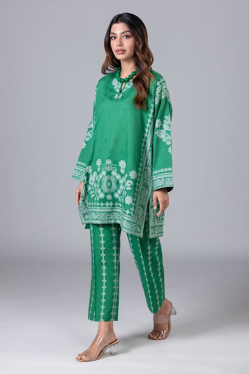Embroidered | Cotton Polyester Broshia Jacquard | Kurta | null