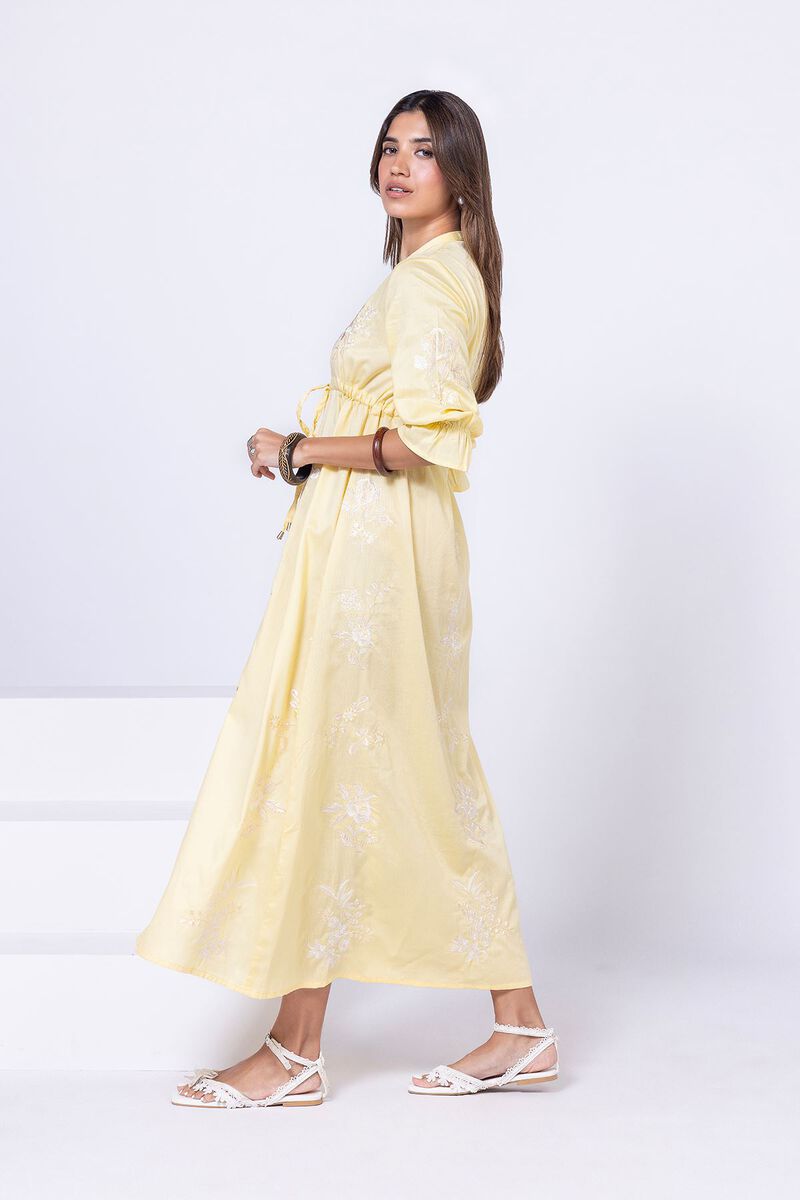 Embroidered | Cotton Cottel | Maxi Dress | null