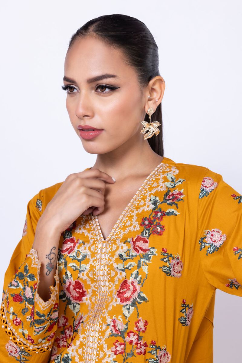 Embroidered | Cambric | Kurta | GBP 15.00