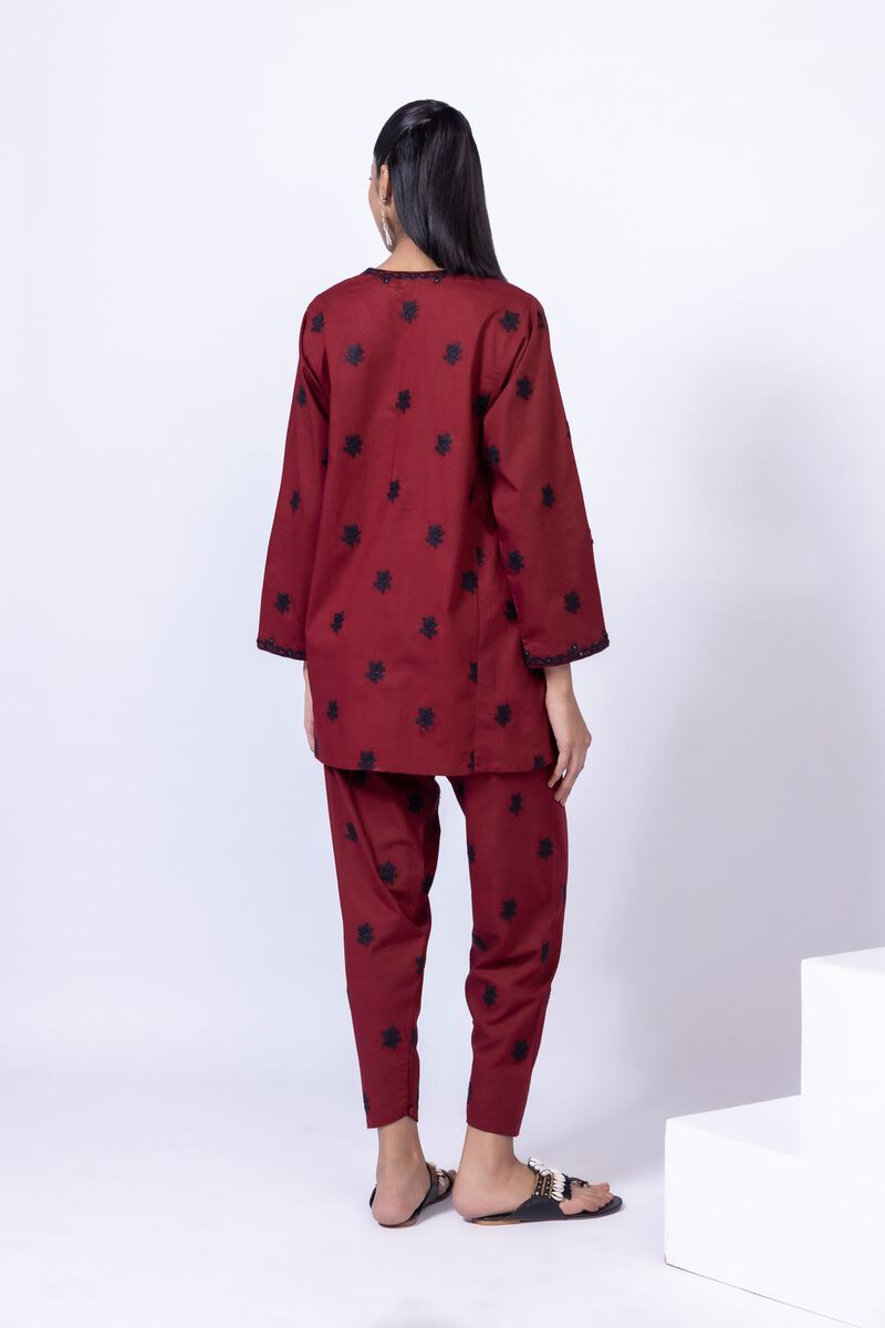 Embroidered | Crosshatch Poplin | Kurta | GBP 12.50