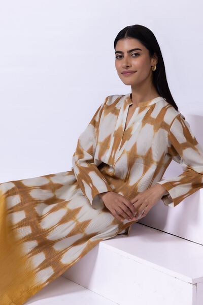 Printed | Ripple Crinkle | Kurta | GBP 12.50