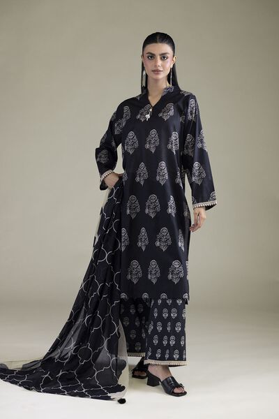 Embroidered | Cambric | Fabrics 3 Piece | GBP 20.00